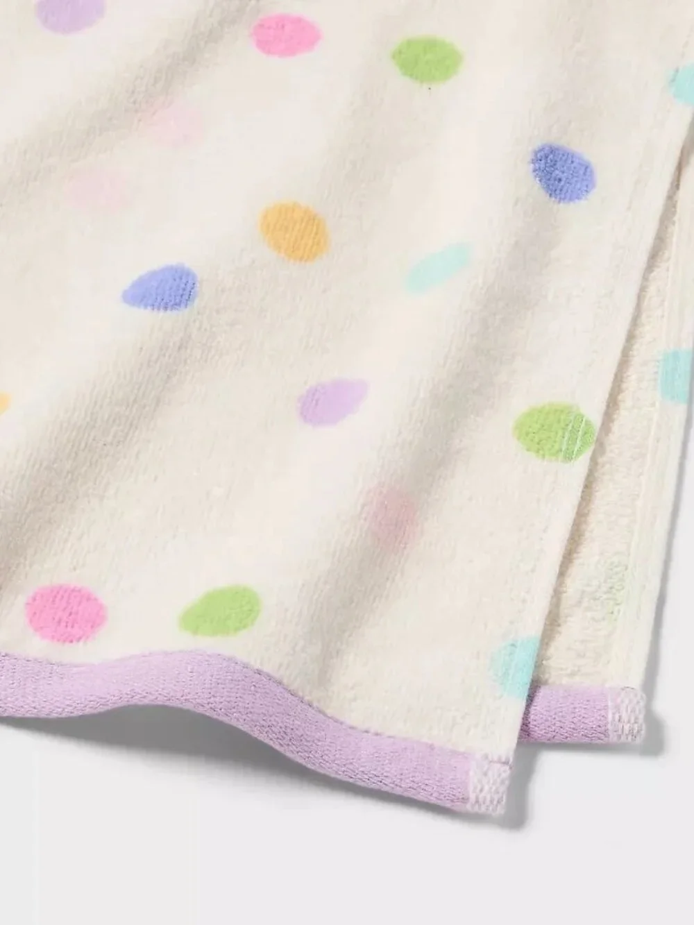 2pk Easter Polka Dot Hand Towel Set